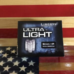 Liberty Ammo Ultra-Lite 9mm +P