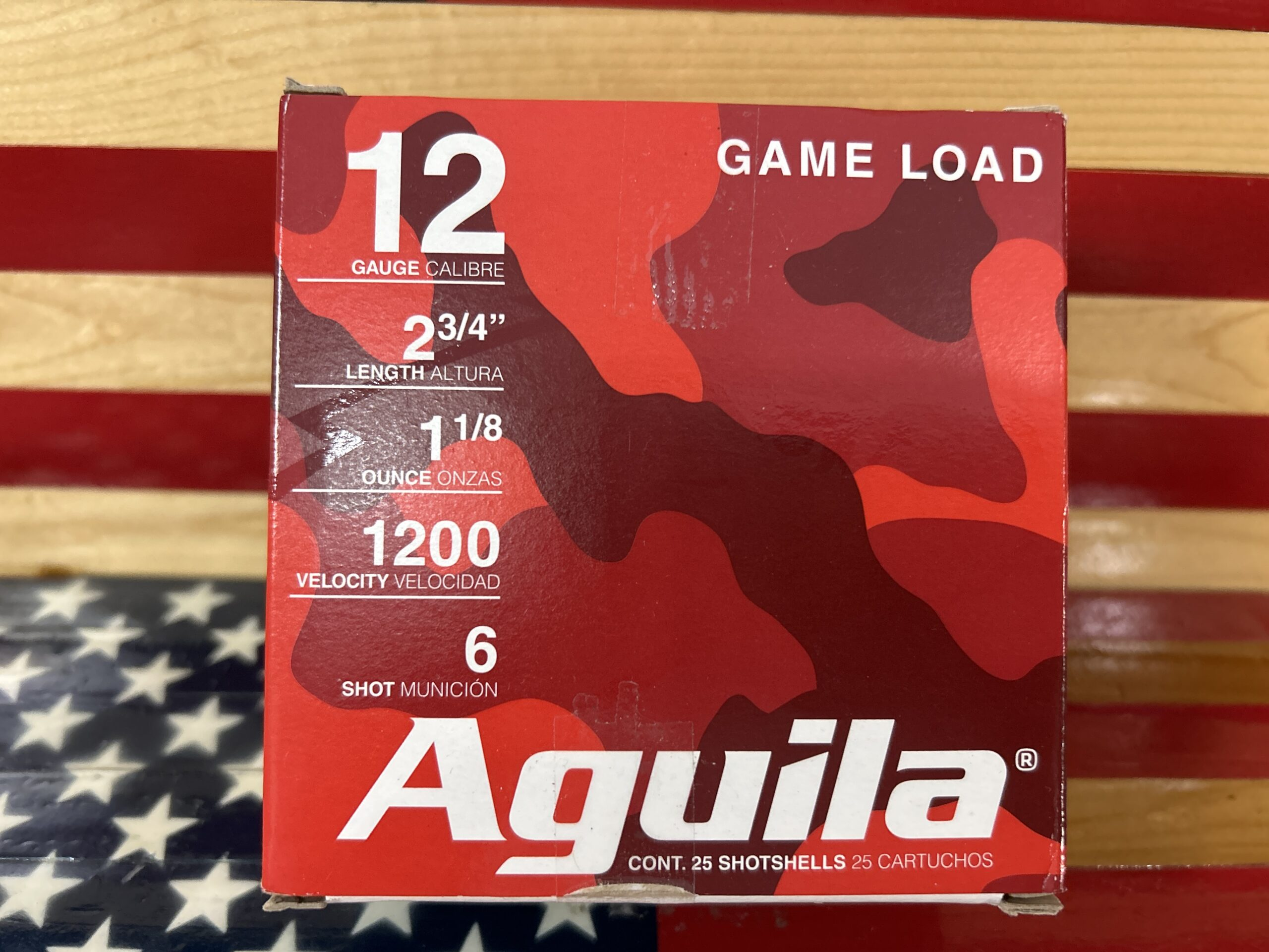 Aguila 12ga 2 3/4” #6 Shot