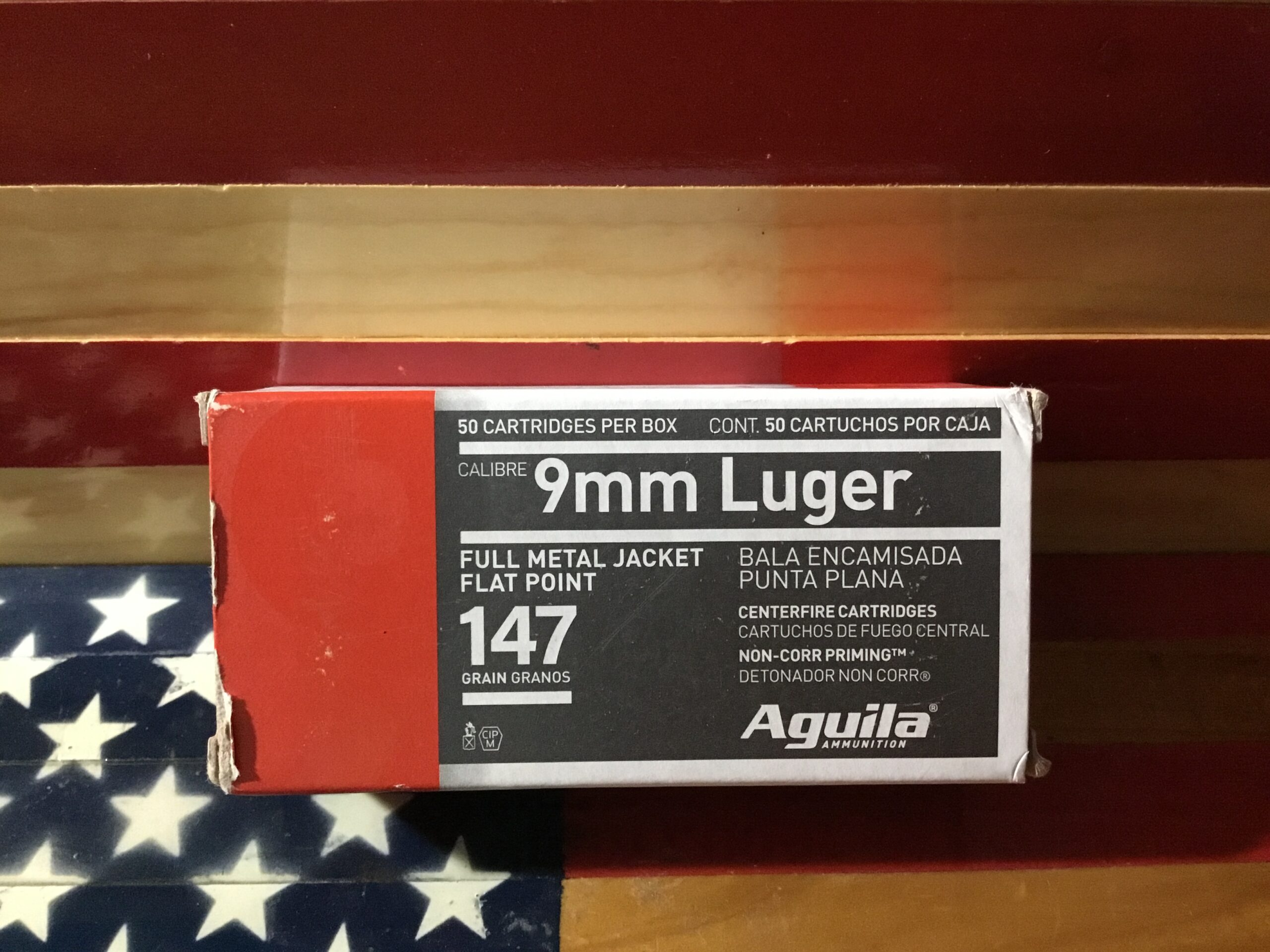 Aguila 9mm 147grn FMJ