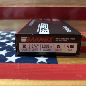 Barnes 12ga 2 3/4 #21 4BK