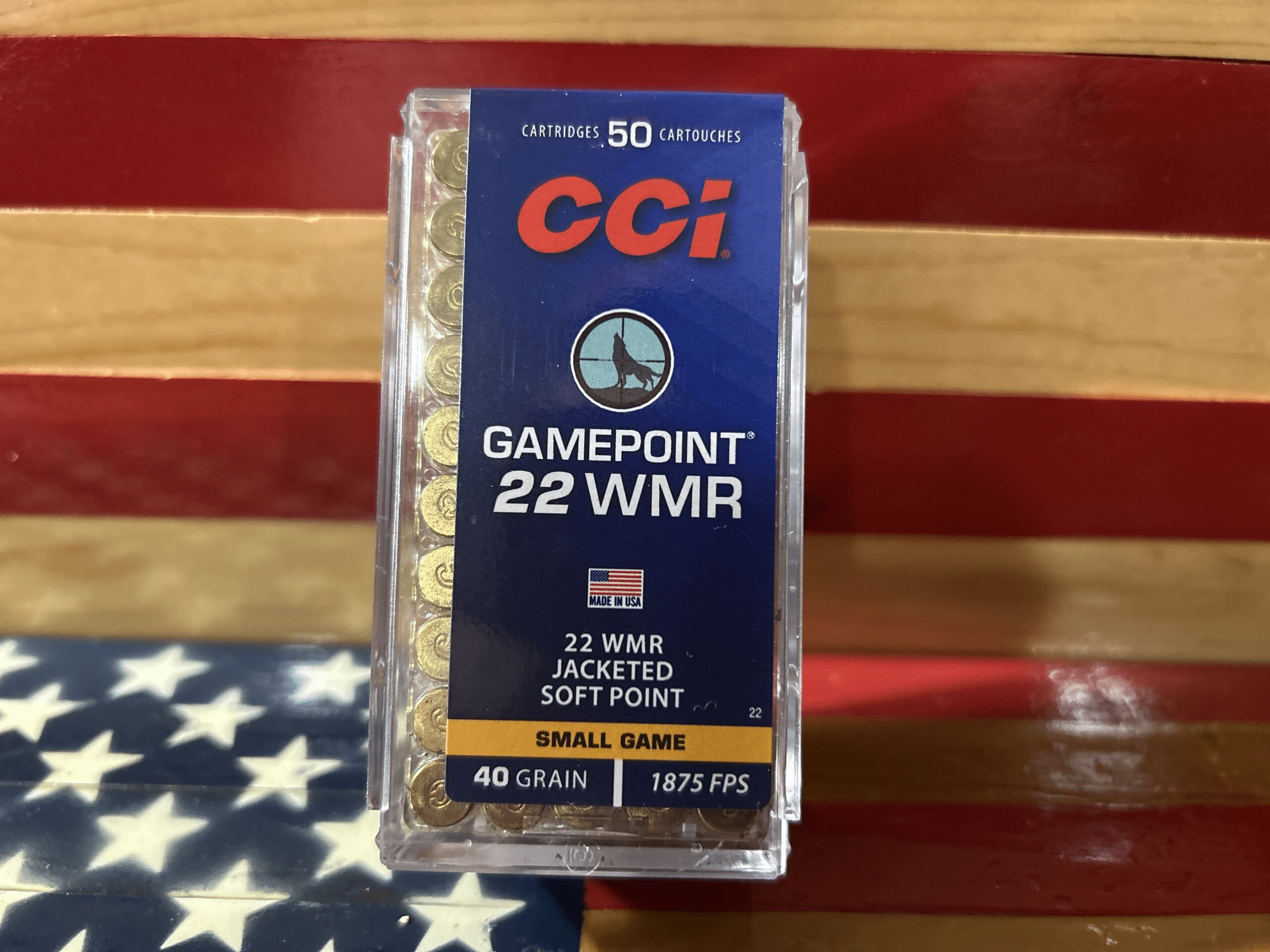 CCI Gamepoint .22WMR JSP