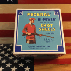Federal Hi-Power 12ga 2 3/4” #8 shot