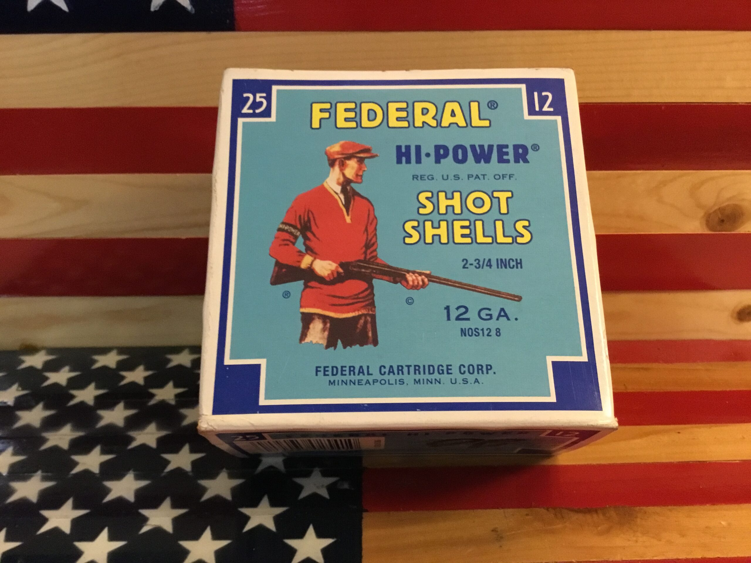 Federal Hi-Power 12ga 2 3/4” #8 shot