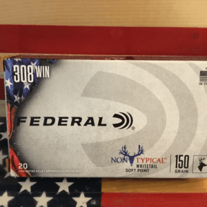 Federal Non Typical Whitetail 308 Win