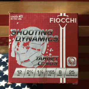 FIOCCHI 12ga 2 3/4 #8 Shot