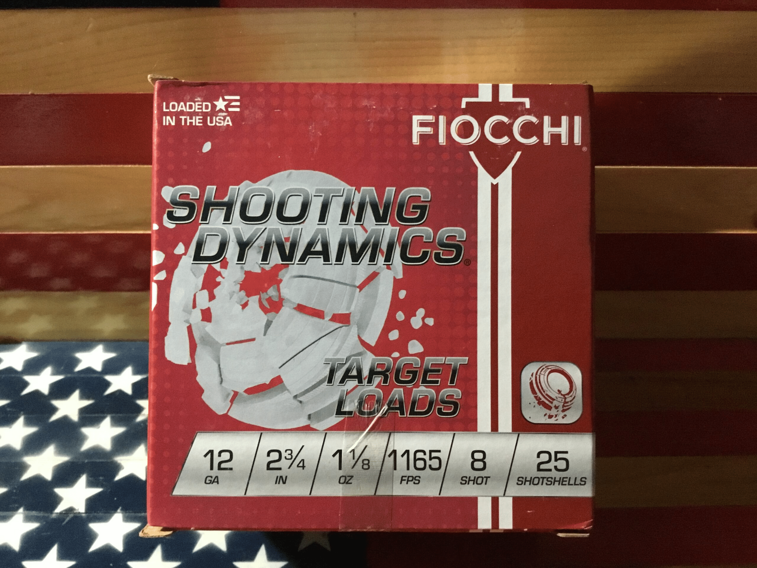 FIOCCHI 12ga 2 3/4 #8 Shot