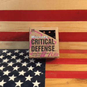 Hornady 9MM Critical Defense Lite