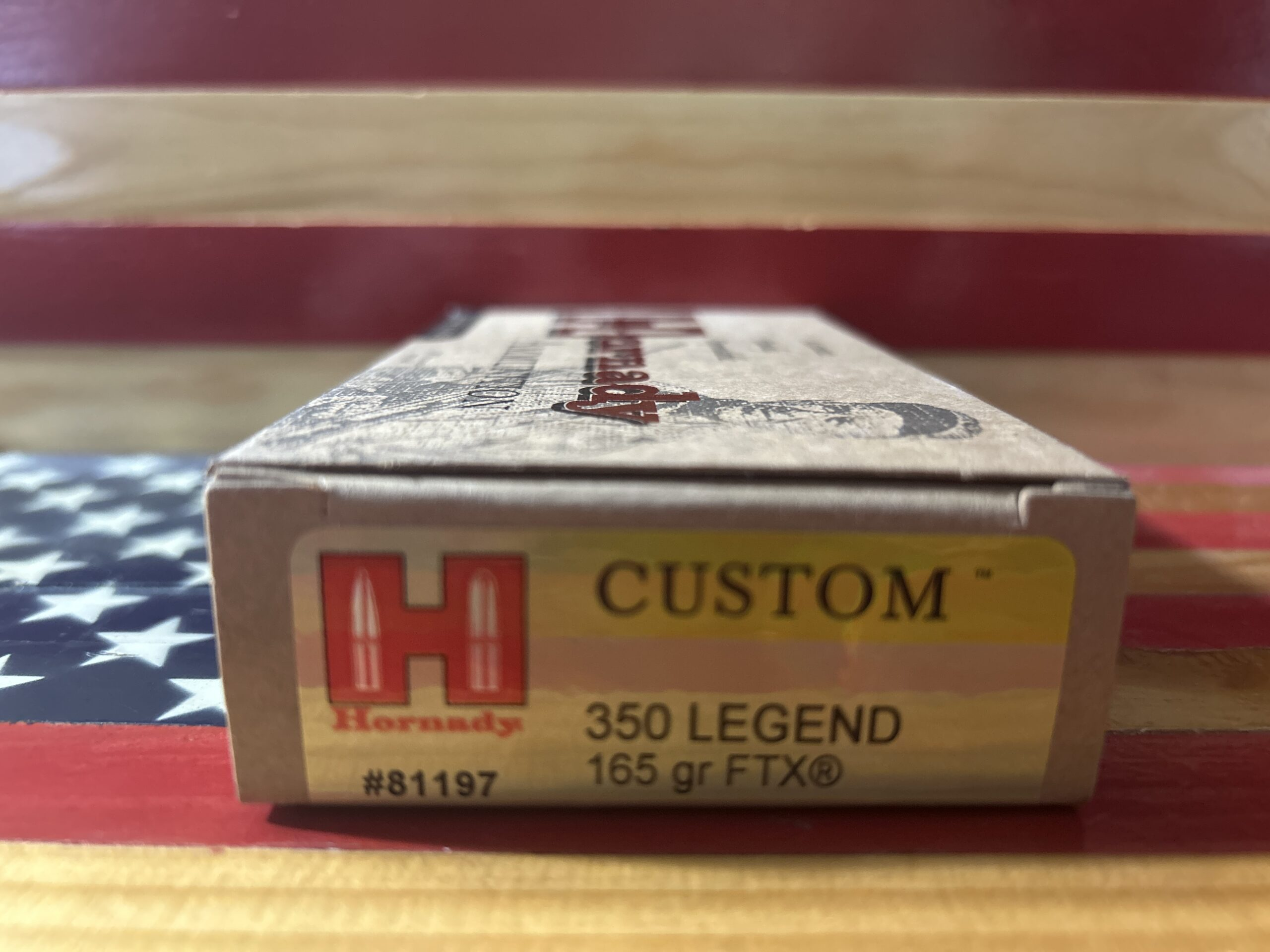 Hornady Custom 350 Legend 165grn FTX