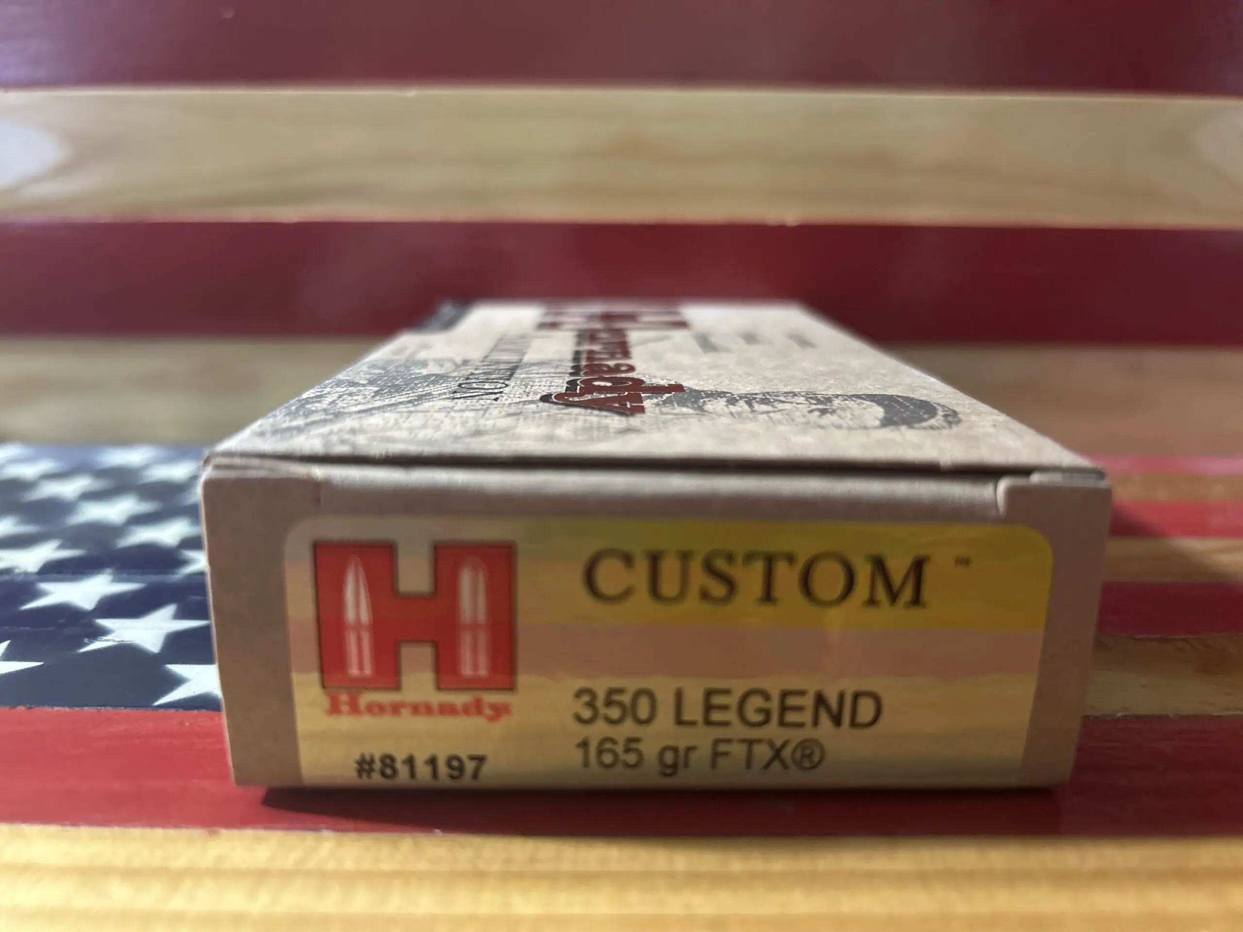 Hornady Custom 350 Legend 165grn FTX
