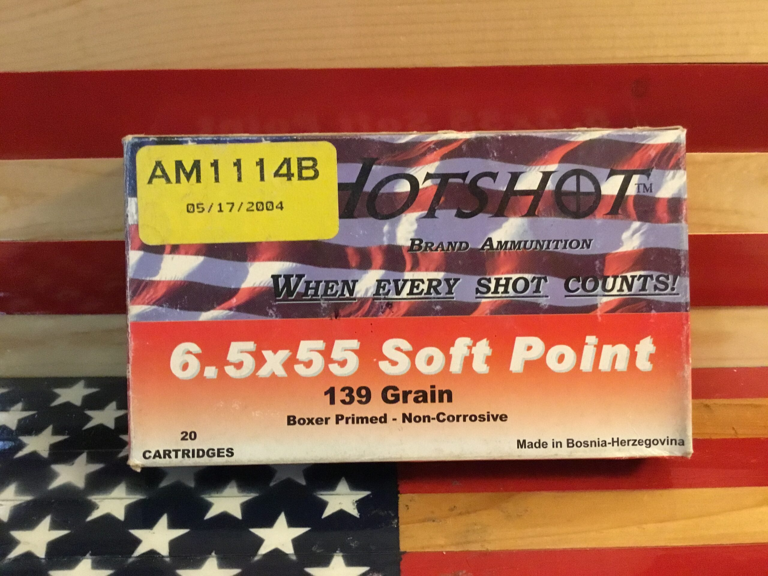 Hotshot 6.5x55 Swedish Mouser SP