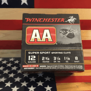 Winchester AA 12ga Super Sport 2 3/4” #8 Shot
