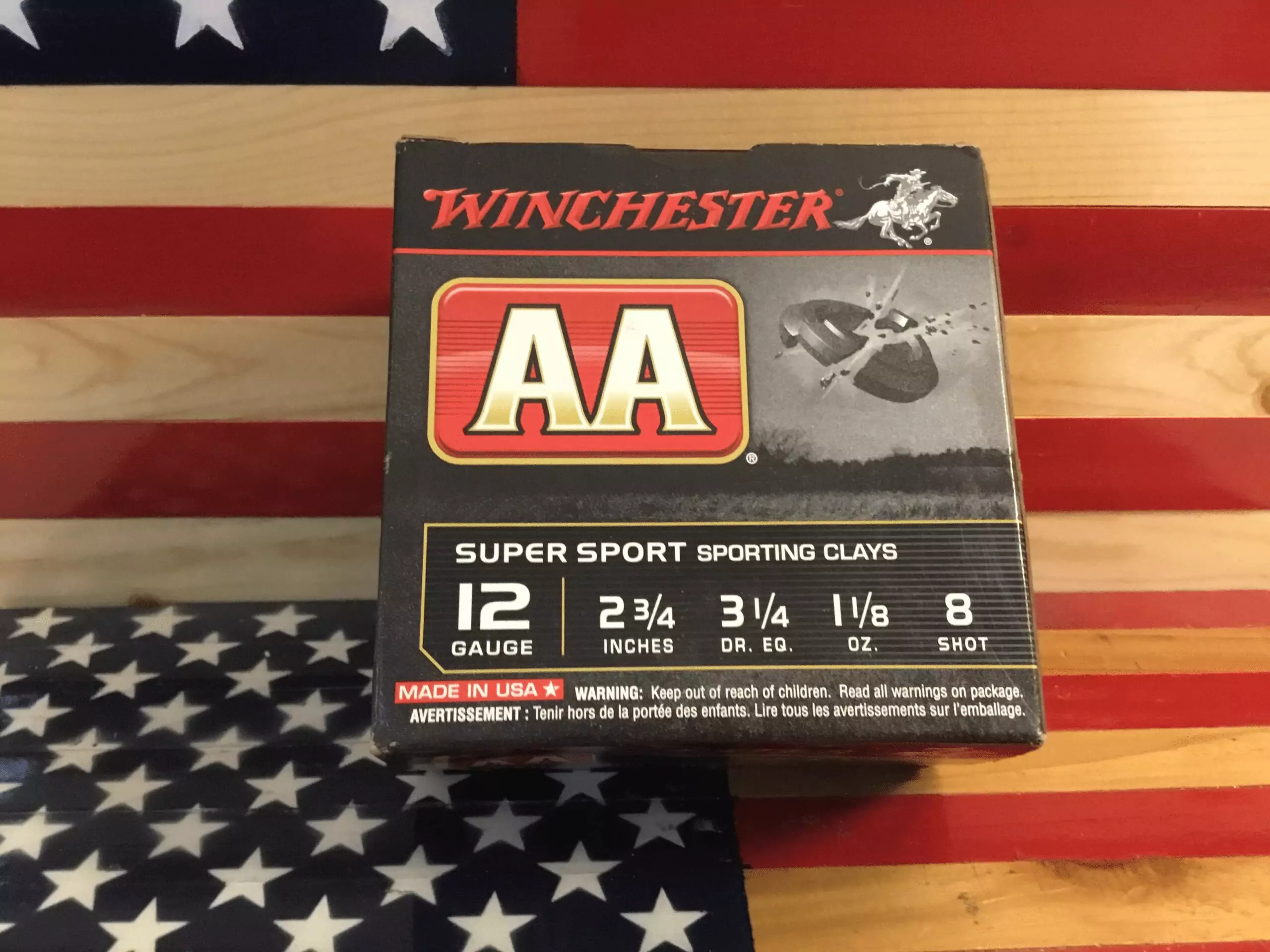 Winchester AA 12ga Super Sport 2 3/4” #8 Shot