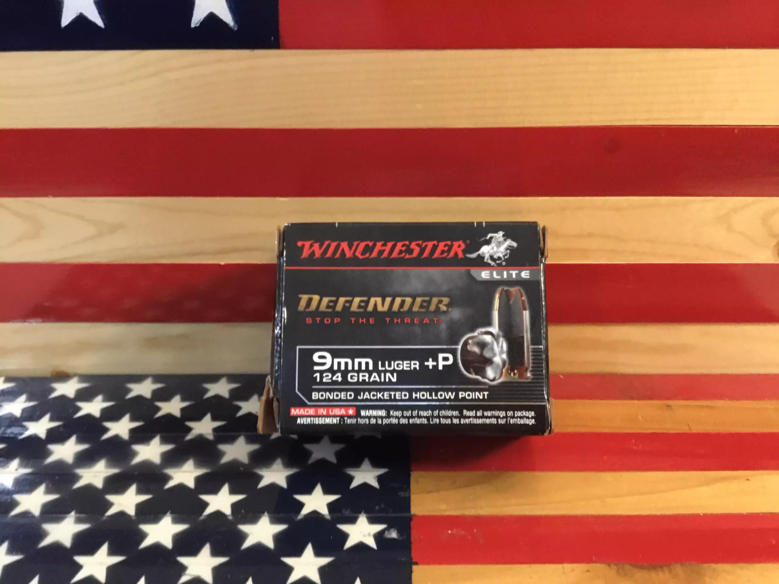 Winchester Defender 9MM JHP +P