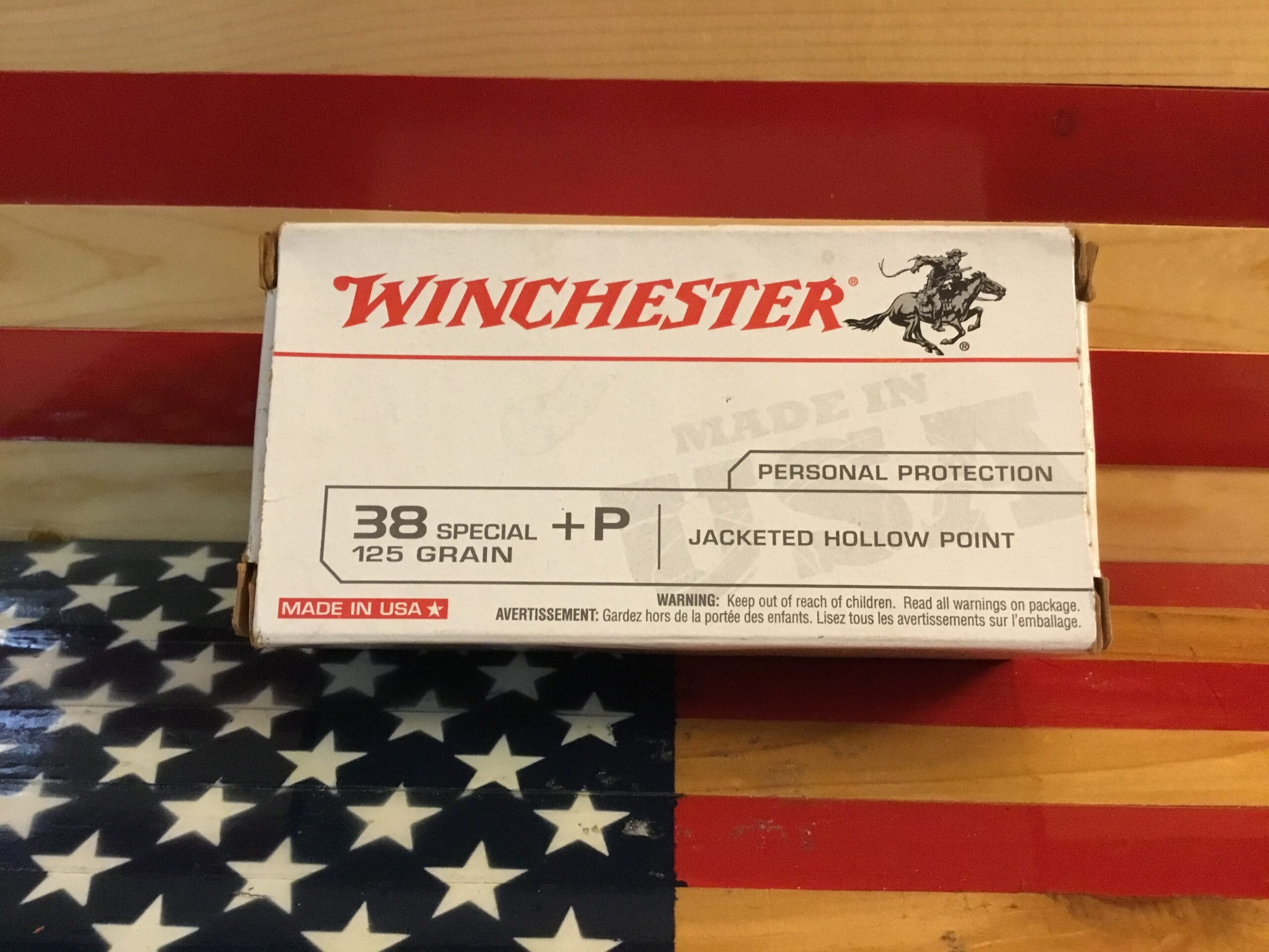 Winchester Personal Protection .38 SPL +P JHP