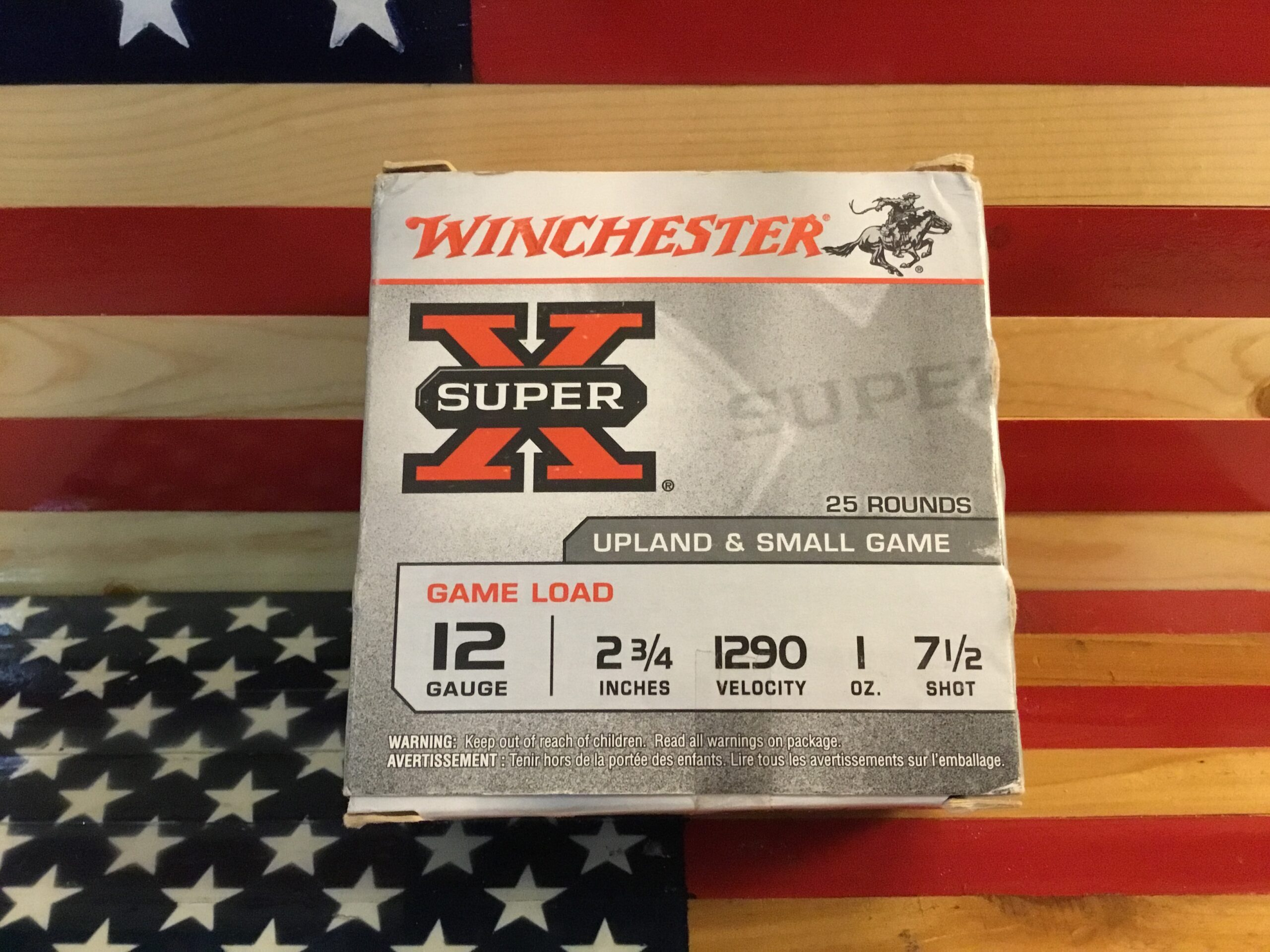 Winchester Super-X 12ga 2 3/4” #7 1/2 Shot