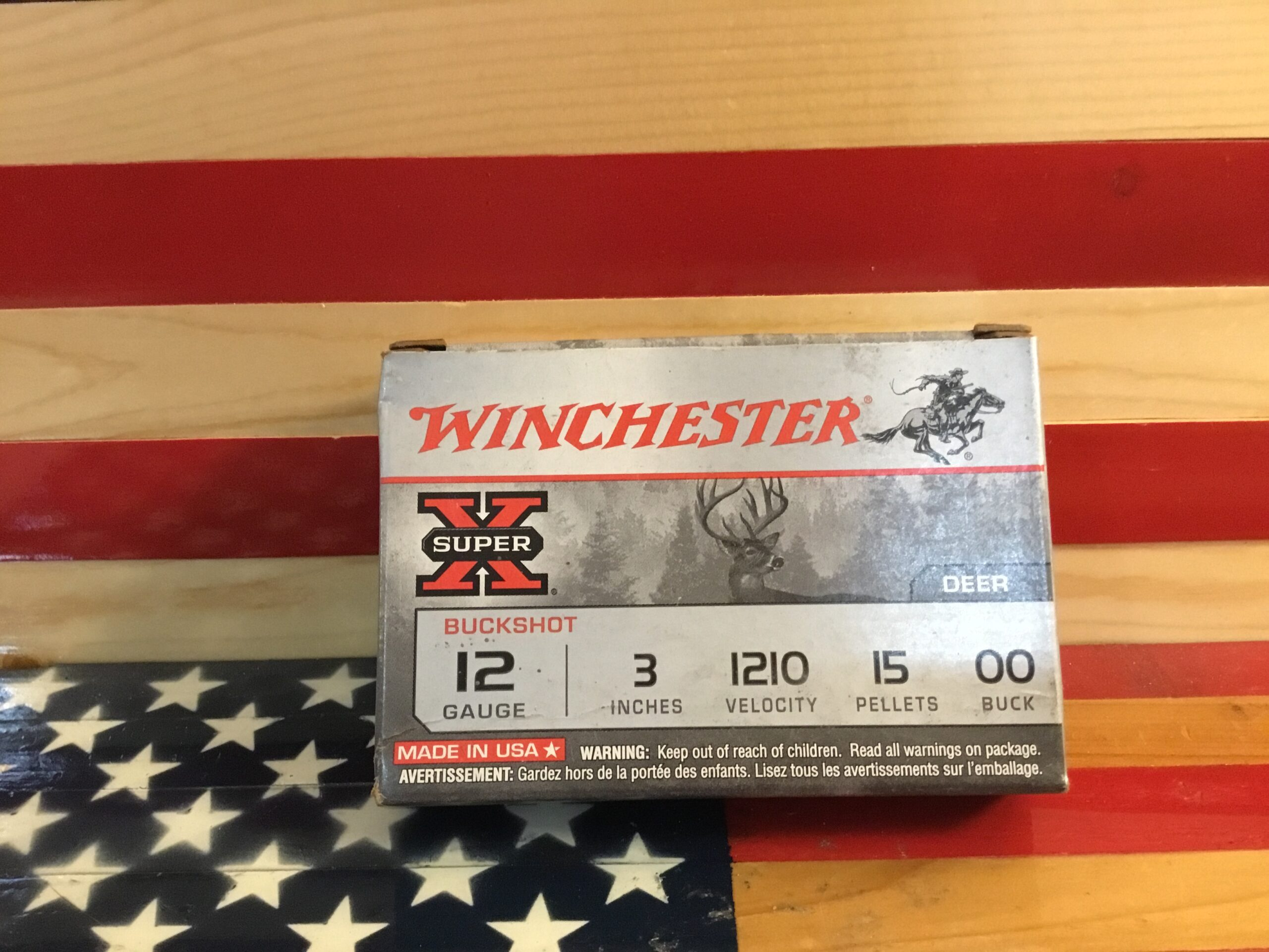 Winchester Super-X 12ga 3” OO Buck
