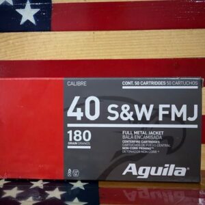 AGUILA 40 S&W FMJ