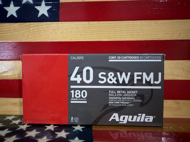 AGUILA 40 S&W FMJ