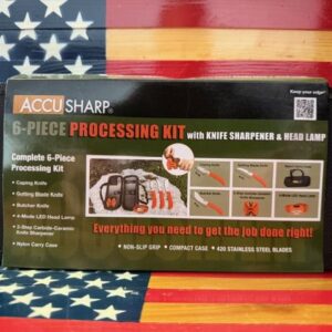ACCU SHARP 6PC PROCESSING KIT