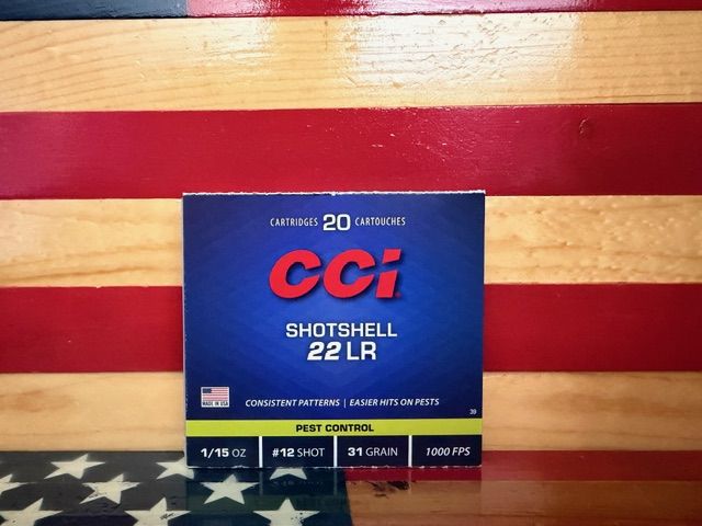 CCI .22LR SHOTSHELL 31GRN
