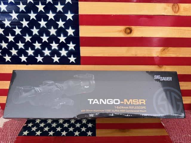 SIG-SAUER TANGO MSR 1-6X24 SCOPE