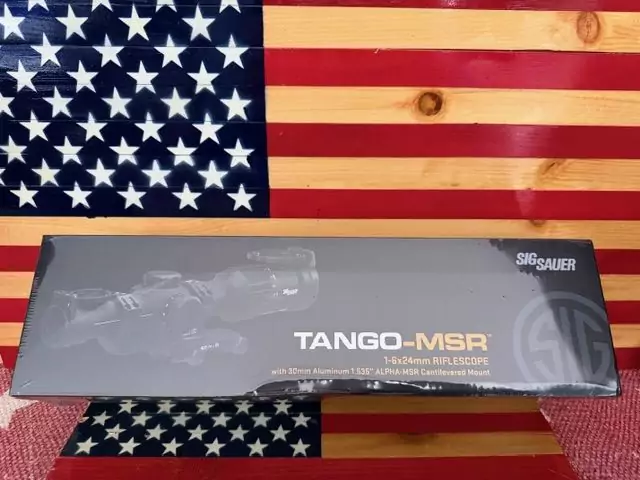 SIG-SAUER TANGO MSR 1-6X24 SCOPE