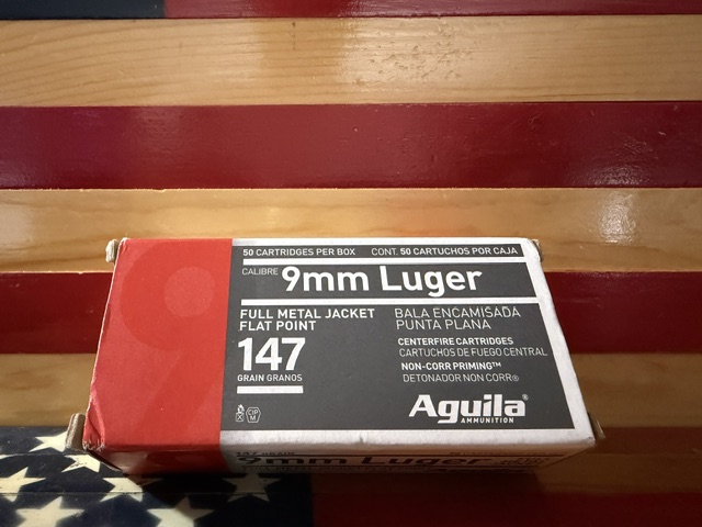 AGUILA 9MM LUGER 147GRN