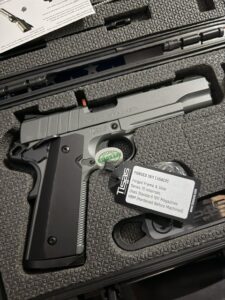 Taurus 1911 pistol in foam case