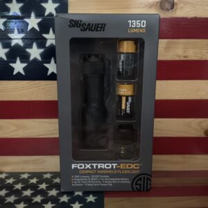 SIG SAUER Foxtrot-EDC compact flashlight packaging